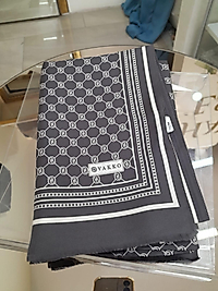 VAKKO TİVİL İPEK ŞAL KAHVE