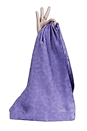 İNVEE LEOPAR ŞAL LİLA