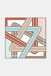 VAKKO TİVİL İPEK EŞARP