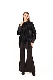 ORHAN KADİFE İKİLİ TAKIM SİYAH 38-44-46-48